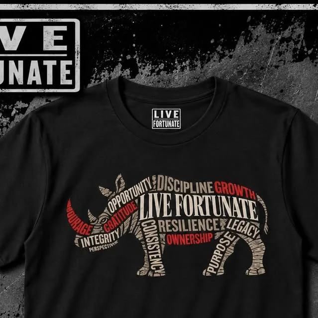 Rhino Tee, Black